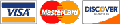 Buy with Visa, Master Card, Discover, American Express