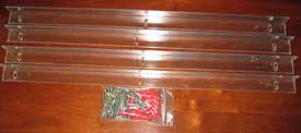 Polycarbonate Fixed Mounting Brackets (set)