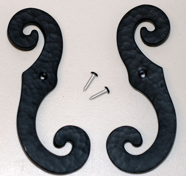 Black S Hook Decorative S Hook Larson Shutter