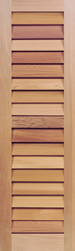 Larson Shutter Company |  DesignLine Fixed Louver with 3 1/2" Slats