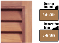 Larson Shutter Company | Decorative Trim Moulding