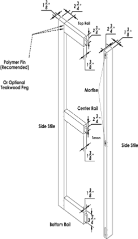 Larson Shutter Company | Design Line Specifications