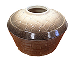 Basket Weave Steamer, Mocha Sand
