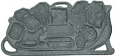 Sleigh O' Toys Cookie Pan