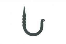 2" 5mm Wide Twisted Hook