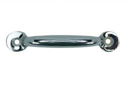 2 Hole Drawer Pull, Chrome Finish