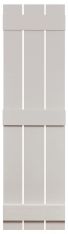Premium Fiberglass Composite Board & Batten Shutter (2 pack)