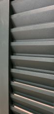 American "Z" Louver Decorative Aluminum Exterior Shutters (2 pack)