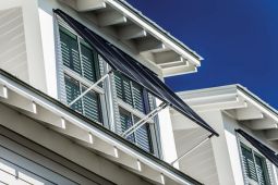 Atlantic Architectural - Bahama Style Shutter with 1 vertical mullion (widths 30-59.875")