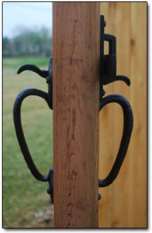 Coastal Bronze, Double Thumb Latch - 1-1/2", 2" / includes drop bar