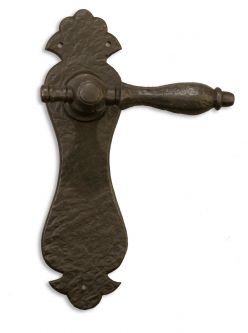 Coastal Bronze, Lever Turn on Hourglass Plate / RH