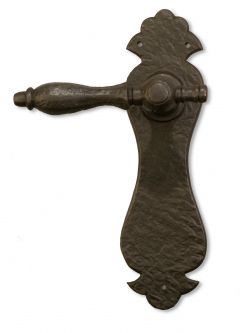 Coastal Bronze, Lever Turn on Hourglass Plate / LH