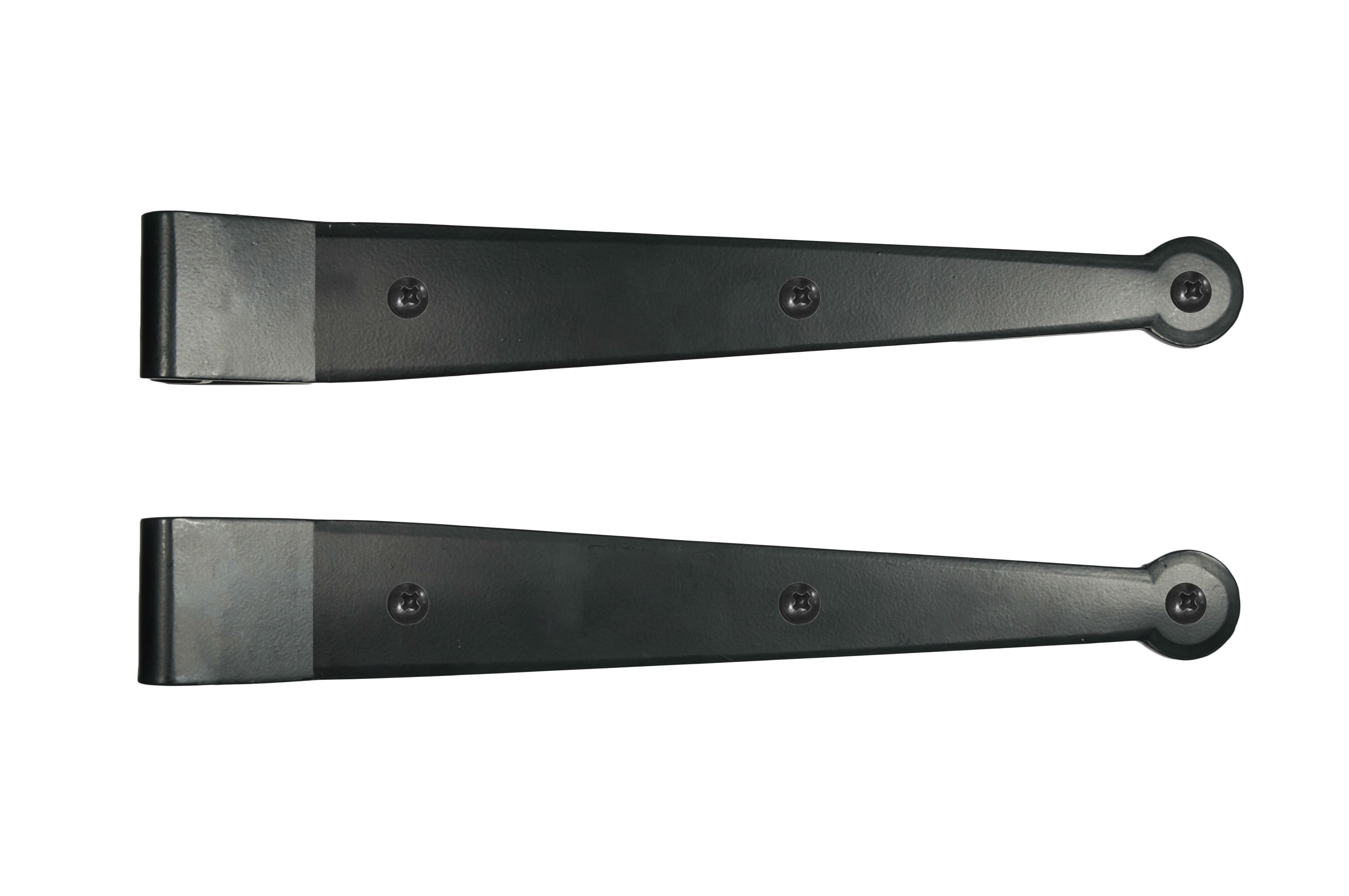 Suffolk Style 0" to 2 1/4" Stainless Steel Offset Strap Hinge