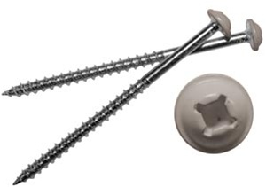 Mid-America 3" Metal Painted Head Screws - 12 per bag