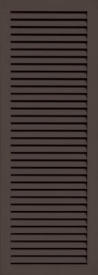 Atlantic Architectural - Bahama Style Shutter without vertical mullion (widths 18-29 inches)
