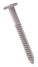 thumbnail image 2 of Mid America Tuxedo Gray Shutter-Lok Fasteners – Vinyl Shutter Spikes, 12+1 Free 2 of 4