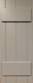 E-Class Board & Batten Exterior Composite Shutters (2 pack)