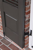 Shutter hardware example
