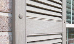 vinyl louver shutter