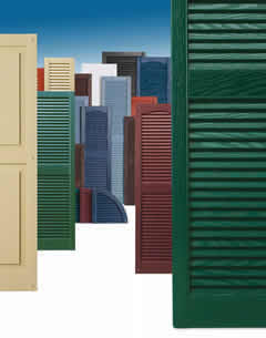 Polymer Exterior Shutters