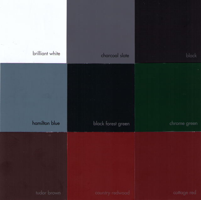 Rockbridge composite shutter paint color selection